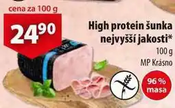 CBA High protein šunka nejvyšší jakosti nabídka