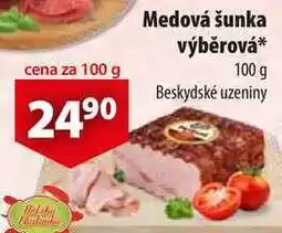 CBA Medová šunka výběrová nabídka