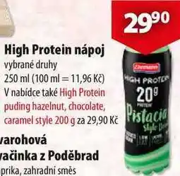 CBA High Protein nápoj nabídka