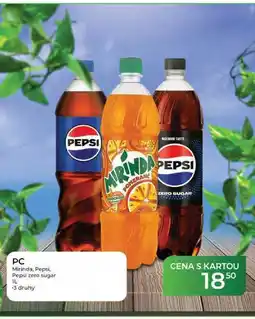 Tamda Foods PC Mirinda, Pepsi, Pepsi zero sugar IL nabídka