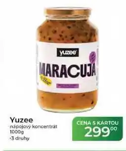 Tamda Foods Yuzee nápojový koncentrat nabídka
