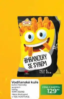 Tamda Foods Vodňanské kuře kufeci hranolky se sýrem nabídka