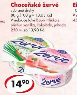 CBA Choceňské žervé nabídka
