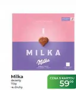 Tamda Foods Milka dezerty nabídka