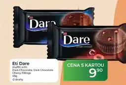 Tamda Foods Eti Dare muffin with Dark Chocolate, Dark Chocolate Cherry Fillings nabídka