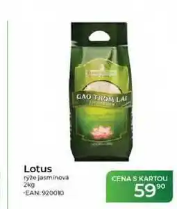 Tamda Foods Lotus ryže jasminova nabídka