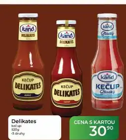 Tamda Foods Delikates kečup nabídka