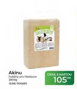 Tamda Foods Akinu hobliny pro hlodavce nabídka