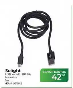 Tamda Foods Solight USB kabel USB2.04 konektor 1 m nabídka