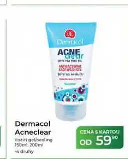 Tamda Foods Dermacol Acneclear Cistici gel/peeling 150ml, 200ml nabídka