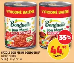 Penny Market Fazole bon menu bonduelle nabídka