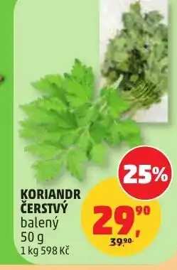 Penny Market Koriandr čerstvý nabídka