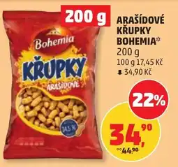 Penny Market Arašídové křupky Bohemia nabídka