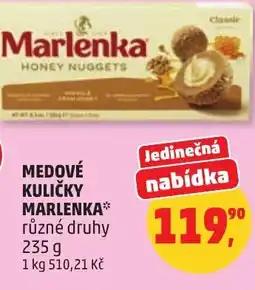 Penny Market Medové kuličky marlenka nabídka