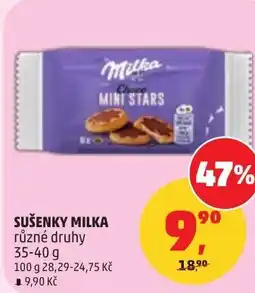 Penny Market Sušenky milka nabídka