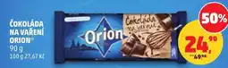 Penny Market Čokoláda na vaření orion nabídka