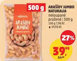 Penny Market Arašídy jumbo naturalia nabídka