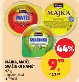 Penny Market Májka, matěj, svačinka hamé nabídka