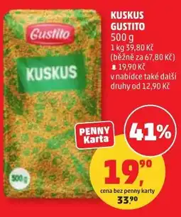 Penny Market Kuskus gustito nabídka