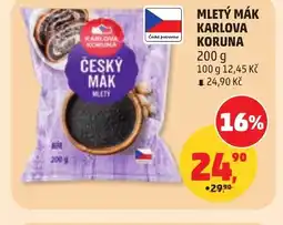 Penny Market Mletý mák karlova koruna nabídka