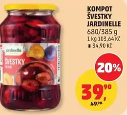 Penny Market Kompot švestky jardinelle nabídka