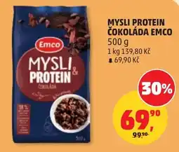 Penny Market Mysli protein čokoláda Emco nabídka