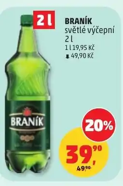 Penny Market Braník světlé výčepní nabídka