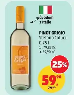 Penny Market Pinot grigio Stefano Colucci nabídka