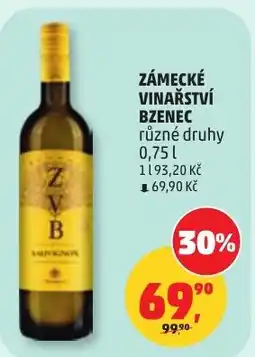 Penny Market Zámecké vinařství bzenec nabídka