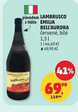 Penny Market Lambrusco emilia bell'Aurora nabídka