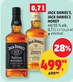 Penny Market Jack daniel's, jack daniel's honey nabídka