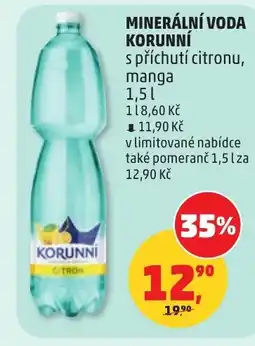 Penny Market Minerální voda korunní nabídka