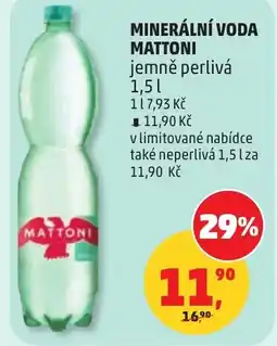 Penny Market Mattoni minerální voda nabídka