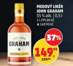 Penny Market Medový likér john graham nabídka