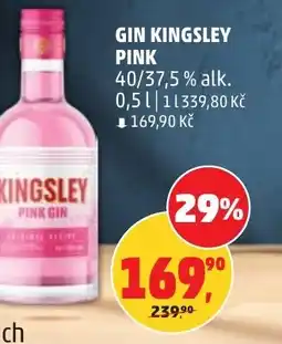 Penny Market Gin kingsley pink nabídka