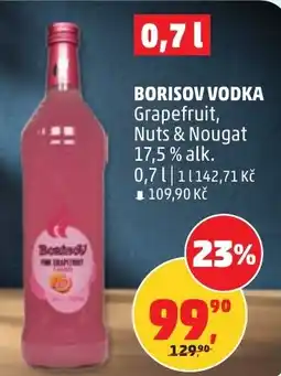 Penny Market Borisov vodka nabídka