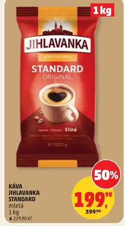 Penny Market Káva jihlavanka standard nabídka