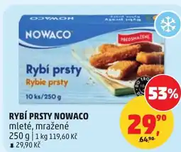 Penny Market Rybí prsty nowaco nabídka