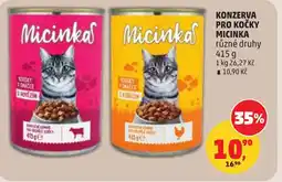 Penny Market Konzerva pro kočky micinka nabídka