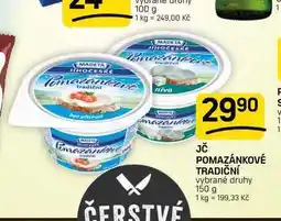 Flop JČ POMAZÁNKOVÉ TRADIČNÍ vybrané druhy nabídka
