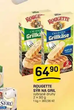 Flop ROUGETTE SÝR NA GRIL vybrané druhy nabídka