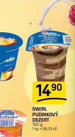Flop SWIRL PUDINKOVÝ DEZERT nabídka