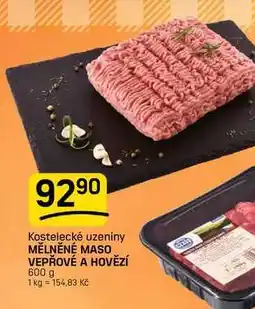 Flop MĚLNĚNÉ MASO VEPŘOVÉ A HOVĚZÍ nabídka
