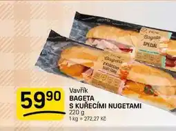 Flop BAGETA S KUŘECÍMI NUGETAMI nabídka
