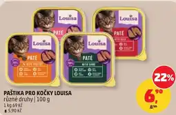 Penny Market Paštika pro kočky louisa nabídka