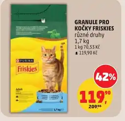 Penny Market Granule pro kočky friskies nabídka