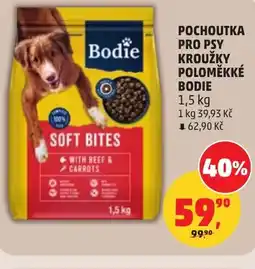 Penny Market Pochoutka pro psy kroužky poloměkké bodie nabídka