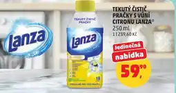 Penny Market Tekutý čistič pračky s vůní citronu lanza nabídka