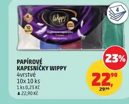 Penny Market Papírové kapesníčky wippy nabídka