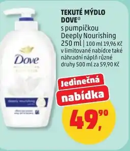 Penny Market Tekuté mýdlo dove nabídka